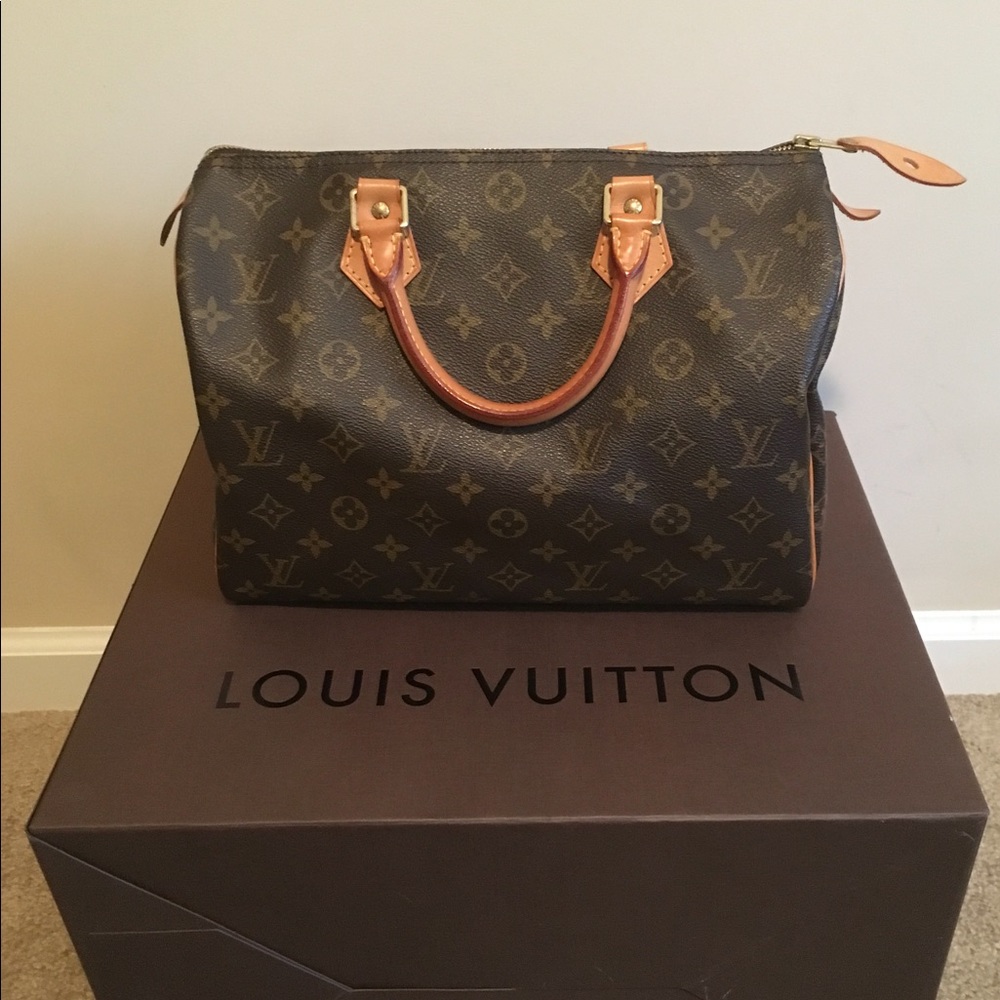 Authentic Louis Vuitton Speedy 30 Monogram